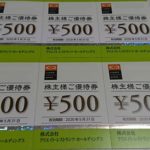 【株主優待】クリエイト・レストランツHDの優待が到着-2019年11月9日